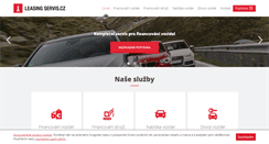 Desktop Screenshot of leasingservis.cz